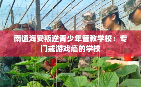 南通海安叛逆青少年管教学校：专门戒游戏瘾的学校