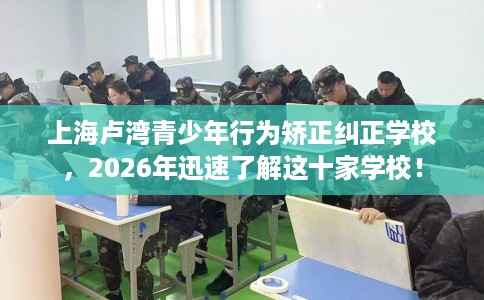 上海卢湾青少年行为矫正纠正学校，2026年迅速了解这十家学校！