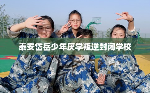 泰安岱岳少年厌学叛逆封闭学校