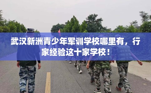 武汉新洲青少年军训学校哪里有，行家经验这十家学校！