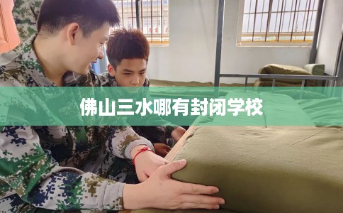 佛山三水哪有封闭学校