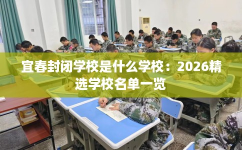 宜春封闭学校是什么学校：2026精选学校名单一览