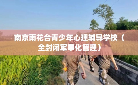南京雨花台青少年心理辅导学校（全封闭军事化管理）