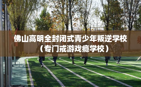 佛山高明全封闭式青少年叛逆学校（专门戒游戏瘾学校）