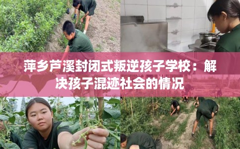 萍乡芦溪封闭式叛逆孩子学校：解决孩子混迹社会的情况