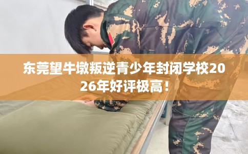东莞望牛墩叛逆青少年封闭学校2026年好评极高！