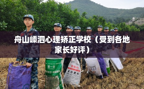 舟山嵊泗心理矫正学校（受到各地家长好评）