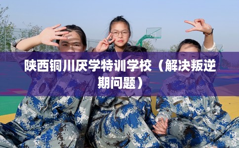 陕西铜川厌学特训学校（解决叛逆期问题）