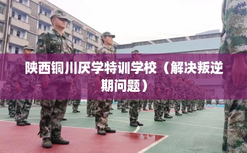 陕西铜川厌学特训学校（解决叛逆期问题）