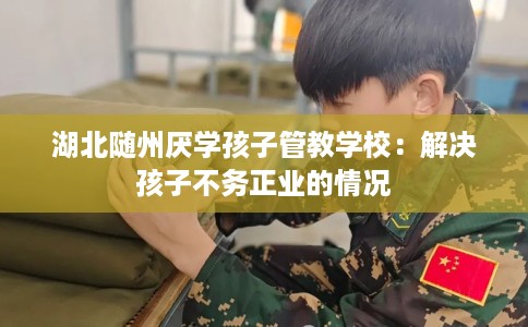 湖北随州厌学孩子管教学校：解决孩子不务正业的情况
