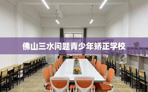 佛山三水问题青少年矫正学校