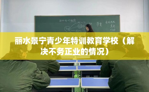丽水景宁青少年特训教育学校（解决不务正业的情况）