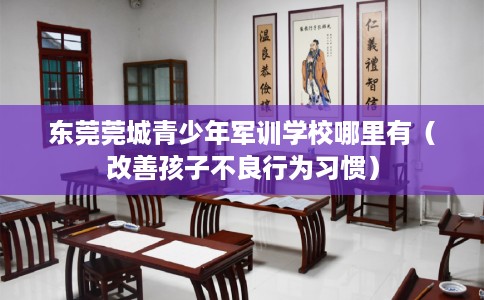 东莞莞城青少年军训学校哪里有（改善孩子不良行为习惯）