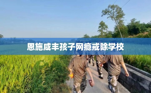 恩施咸丰孩子网瘾戒除学校