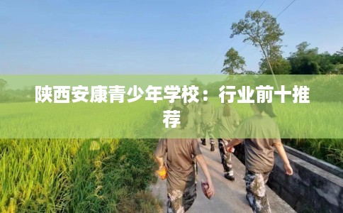 陕西安康青少年学校：行业前十推荐