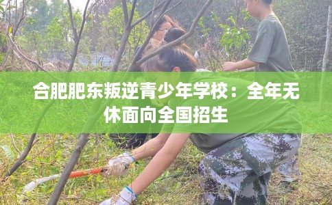 合肥肥东叛逆青少年学校：全年无休面向全国招生