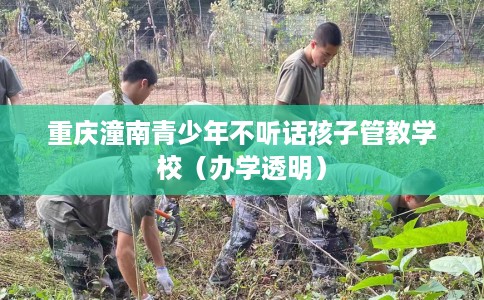 重庆潼南青少年不听话孩子管教学校（办学透明）