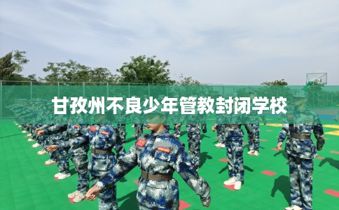 甘孜州不良少年管教封闭学校