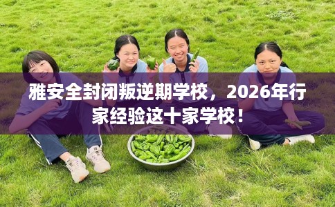 雅安全封闭叛逆期学校，2026年行家经验这十家学校！