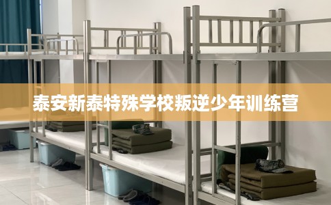 泰安新泰特殊学校叛逆少年训练营