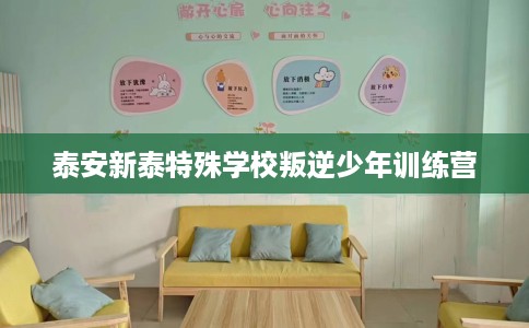 泰安新泰特殊学校叛逆少年训练营