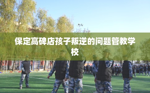 保定高碑店孩子叛逆的问题管教学校