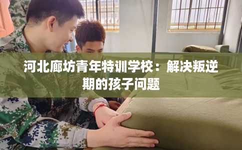 河北廊坊青年特训学校：解决叛逆期的孩子问题
