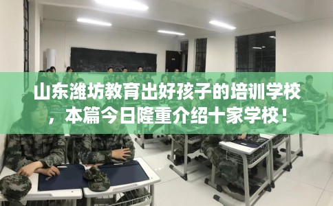 山东潍坊教育出好孩子的培训学校，本篇今日隆重介绍十家学校！