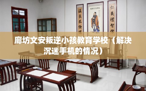 廊坊文安叛逆小孩教育学校（解决沉迷手机的情况）
