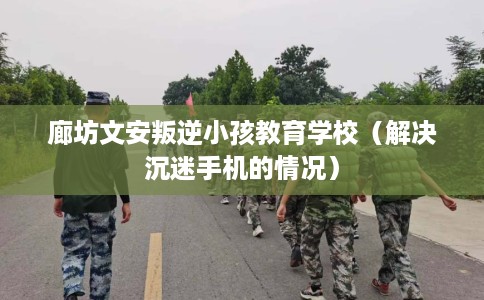 廊坊文安叛逆小孩教育学校（解决沉迷手机的情况）