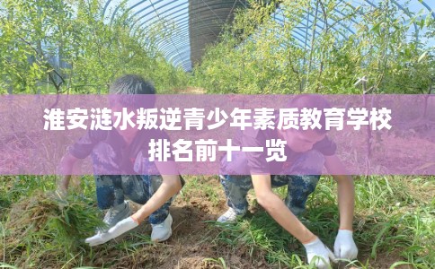 淮安涟水叛逆青少年素质教育学校排名前十一览