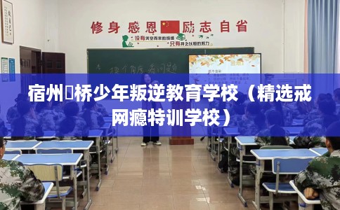 宿州埇桥少年叛逆教育学校（精选戒网瘾特训学校）