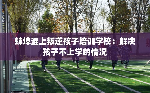 蚌埠淮上叛逆孩子培训学校：解决孩子不上学的情况