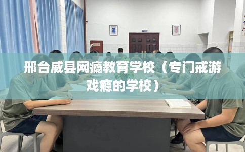邢台威县网瘾教育学校（专门戒游戏瘾的学校）