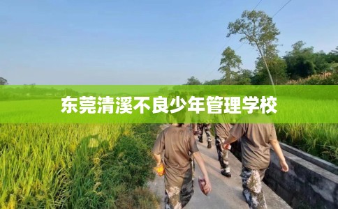 东莞清溪不良少年管理学校
