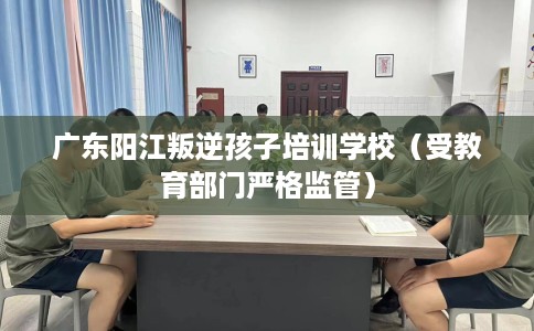 广东阳江叛逆孩子培训学校（受教育部门严格监管）
