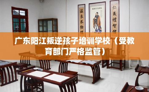 广东阳江叛逆孩子培训学校（受教育部门严格监管）