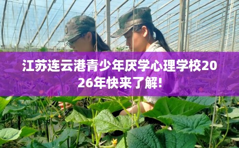 江苏连云港青少年厌学心理学校2026年快来了解!