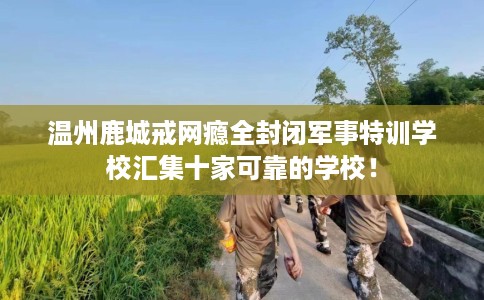 温州鹿城戒网瘾全封闭军事特训学校汇集十家可靠的学校！
