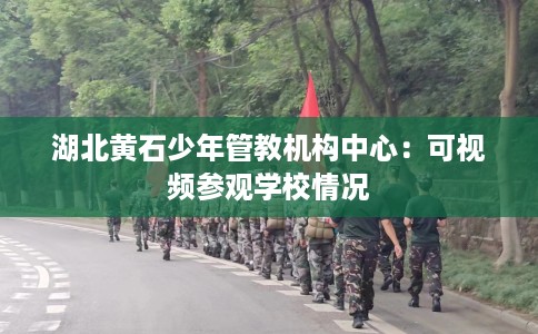 湖北黄石少年管教机构中心：可视频参观学校情况