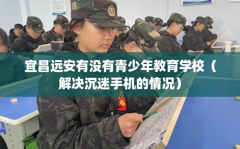 宜昌远安有没有青少年教育学校（解决沉迷手机的情况）