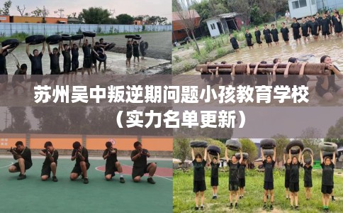 苏州吴中叛逆期问题小孩教育学校（实力名单更新）