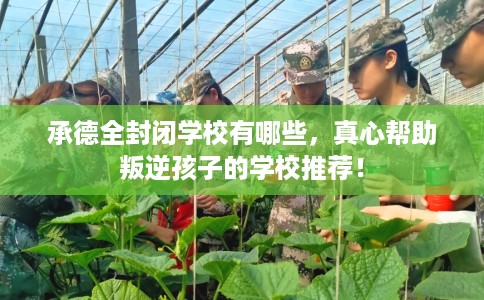 承德全封闭学校有哪些，真心帮助叛逆孩子的学校推荐！