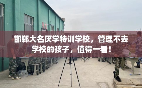 邯郸大名厌学特训学校，管理不去学校的孩子，值得一看！