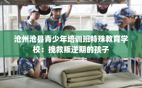 沧州沧县青少年培训班特殊教育学校：挽救叛逆期的孩子