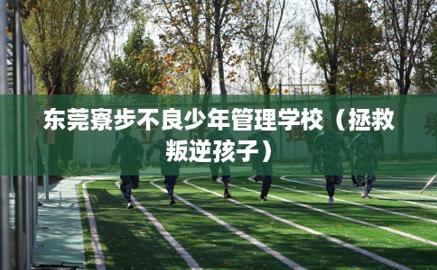 东莞寮步不良少年管理学校（拯救叛逆孩子）