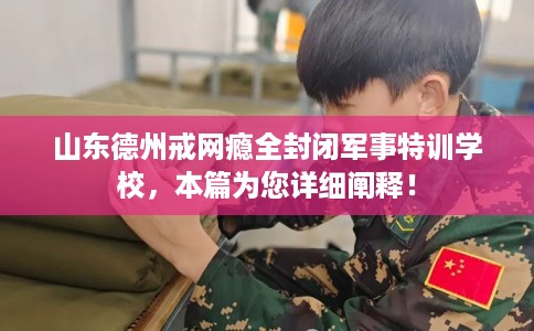山东德州戒网瘾全封闭军事特训学校，本篇为您详细阐释！