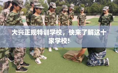 大兴正规特训学校，快来了解这十家学校!