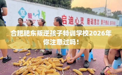 合肥肥东叛逆孩子特训学校2026年你注意过吗! 合肥肥东叛逆孩子特训学校2026年你注意过吗!