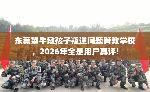 东莞望牛墩孩子叛逆问题管教学校,2026年全是用户真评! 东莞望牛墩孩子叛逆问题管教学校,2026年全是用户真评!